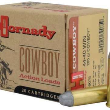 Hornady Cowboy 44-40 Winchester Cowboy 205GR 20rd Box Hornady