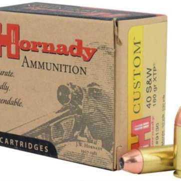 Hornady .40 Smith & Wesson 180gr