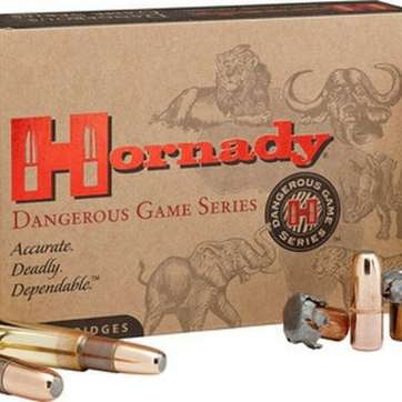 Hornady Dangerous Game 375 Holland & Holland Magnum 300gr Dangerous Game 20rd Box Hornady