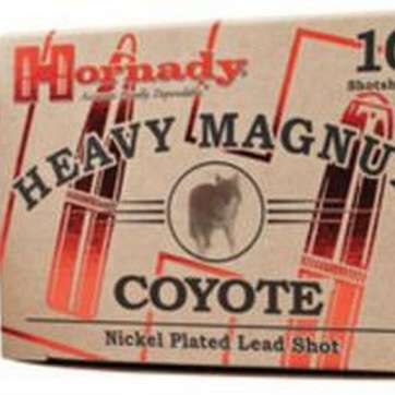 Hornady Heavy Magnum Coyote Loads 12 Gauge 3 Inch 1300 FPS 1.5 Ounces 00 Buck 10 Per Box Hornady
