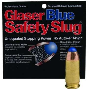Cor-Bon Glaser Safety Slug Blue 45 ACP 145gr