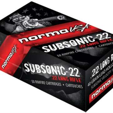 Norma Subsonic 22 LR 40gr