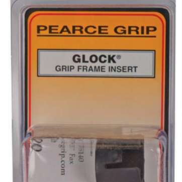 Pearce Grip Grip Frame Insert Glock Mid/Full Size Poly Black Pearce Grip