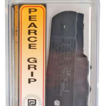 Pearce Grip 1911 Finger Groove Insert 1911-Style Government Black Rubbe Pearce Grip