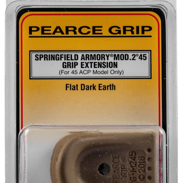Pearce Grip Springfield Armory XD Grip Extension Springfield XD Textured Polymer