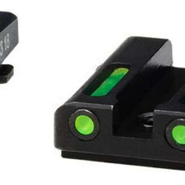 Hiviz LiteWave H3 Tritium/LitePipe Glock 45 10 Hiviz Sights