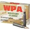 Wolf Military Classic 30-06 Springfield FMJ 145 gr