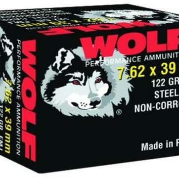 Wolf Performance 7.62X39 Bimetal FMJ 122gr