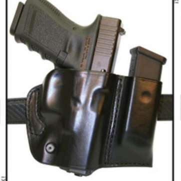 Blackhawk CQC Leather Slide Holster with Mag for Walther P99 Blackhawk
