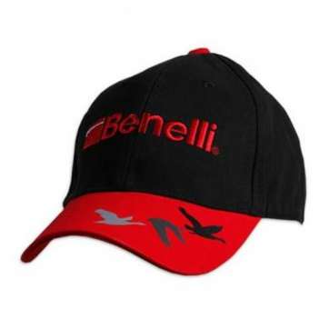 Benelli Red On Black Hat Size Large/XL Benelli