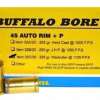 Buffalo Bore 45 Auto Rim +P 225gr