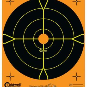 Caldwell 810-894 Orange Peel Targets Bullseye 8" 10 Pack Battenfeld Technologies