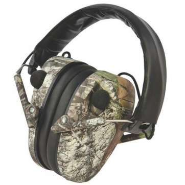 Cald 487-200 E-Max Hearing Pro M-Oak Elec. Muff 23 dB Camo 2AAA Battenfeld Technologies