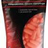 Radians Disposable Foam Earplugs Orange 50 Pair Uncorded Resealable Bag Radians