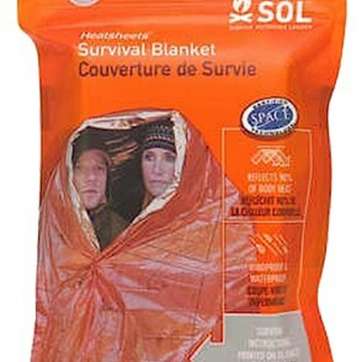 Adventure Medical Kits SOL Survival Blanket Blanket Orange/Silver Adventure Medical Kits