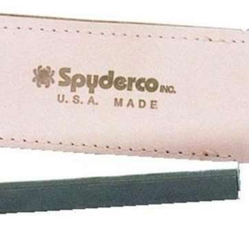 Spyderco 302 Double Stuff 5" Medium/Fine Ceramic Stone Leather Sheath Spyderco
