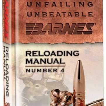 Barnes Reloading Manual Number 4 Barnes Ammunition