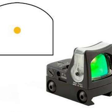 Trijicon RMR Dual Illuminated Sight -7.0 MOA Amber Dot -w/RM33 Mount Trijicon