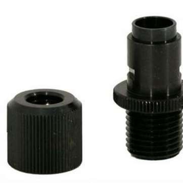 Walther Threaded Barrel Adapter P22 1/2x28 Threads Black Walther