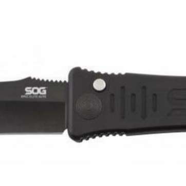 SOG Spec-Elite I Auto - Black TiNi SOG Knives