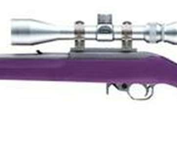 Hogue 10-22 Rifle Rubber Overmolded Synthetic Purple Hogue