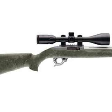 Hogue Overmold Rifle Stocks Ruger 10/22 Bull Barrel Ghillie Green Hogue