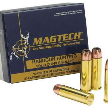 Magtech SPORT SHOOTING 44 Rem Mag Solid Copper Hollow Point 200gr