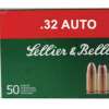 Sellier and Bellot 32 Auto/7.65 Browning 73 FMJ 50Rd/Box Sellier & Bellot