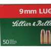 Sellier and Bellot 9mm/9mm Para 115 JHP 50Rd/Box Sellier & Bellot