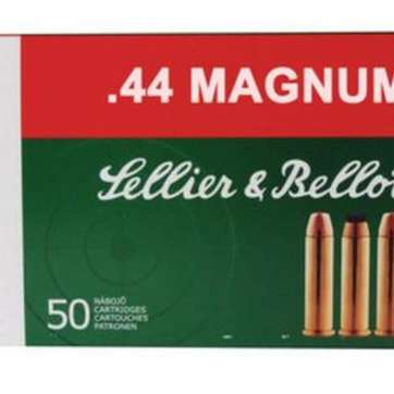 Sellier and Bellot 44 Rem. Mag. 240 SP 50Rd/Box Sellier & Bellot