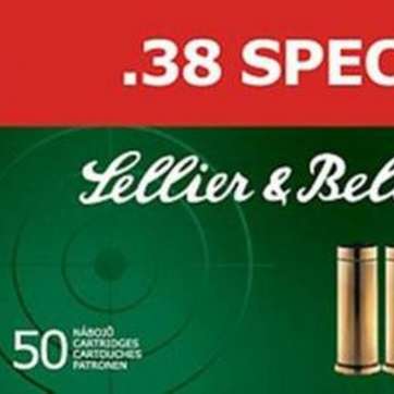 Sellier and Bellot 38 Special158 SP 50Rd/Box Sellier & Bellot