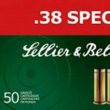 Sellier and Bellot 38 Special 158 LFN 50Rd/Box Sellier & Bellot