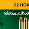 Sellier and Bellot 22 Hornet 45 FMJ 20Rd/Box Sellier & Bellot