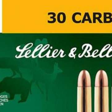 Sellier and Bellot 30 Carbine 110 FMJ 50Rd/Box Sellier & Bellot