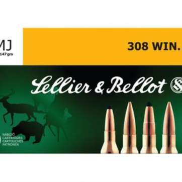 Sellier and Bellot 308 Winchester 147 FMJ 20Rd/Box Sellier & Bellot