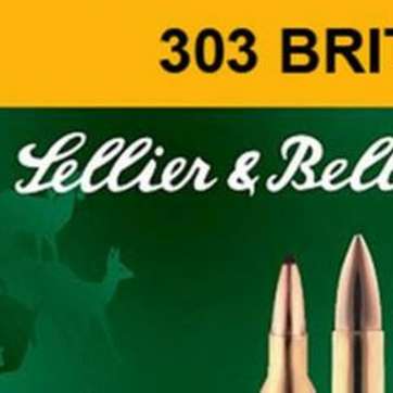 Sellier & Bellot Rifle Training 303 British Full Metal Jacket 180 gr