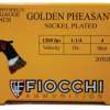 Fiocchi Golden Pheasant Nickel 20 Ga