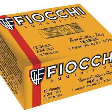 Fiocchi Rifled Slug 12ga 2.75" 7/8oz Plano Box
