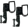 Rugged Gear ATV Gun Rack Black Glass-Filled Nylon Universal Single Hook Rugged Gear