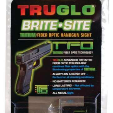 Truglo Tritium/Fiber Optic Combo For Glock Green Front Yellow Rear Truglo