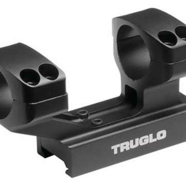 Truglo Riser Mount 1-Piece Base 30mm Dia 1" Black Matte Anodized Truglo