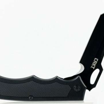 Columbia River Septimo Folder 3.62" 8Cr13MoV Stainless Steel Black Oxide T Columbia River CRKT