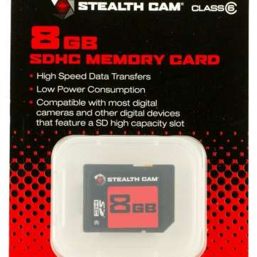 Stealth Cam STC-8GB SD Memory Card 8GB Stealth Cam