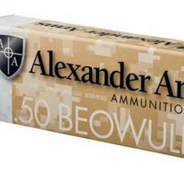 Alexander Arms .50 Beowulf 350g Brass Spitzer Ammo