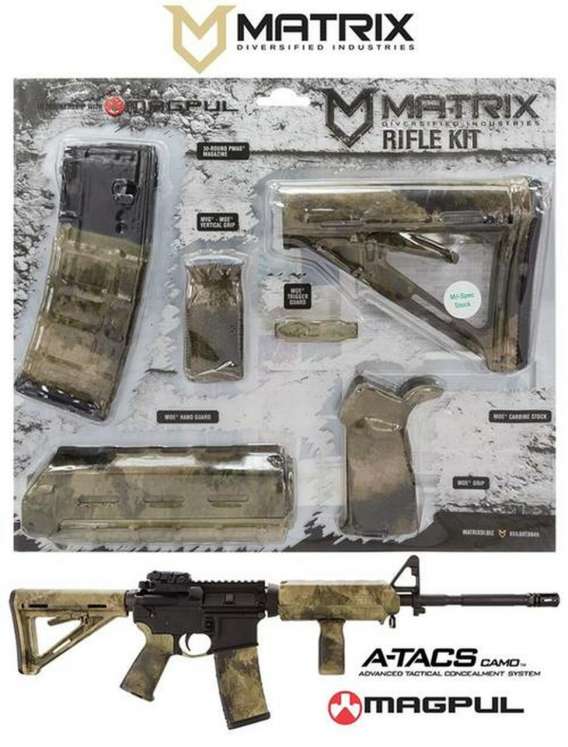 Matrix Diversified A-TACS AU Camo Magpul MOE Kit