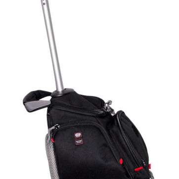 G*Outdoors Handgunner Rolling Backpack/Range Bag 600D Polyester 16"x10"x19" Black G Outdoors