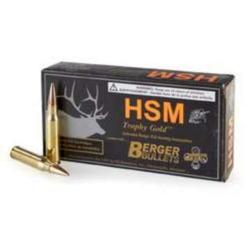 HSM Trophy Gold .300 Holland & Holland Magnum BTHP 185 gr