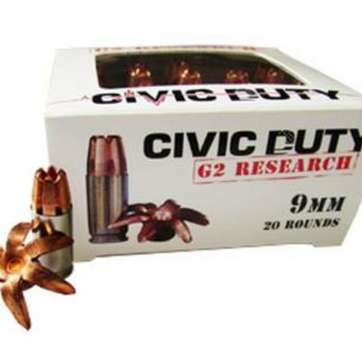 G2 Research Civic Duty 9mm 100gr