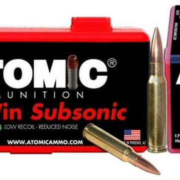 Atomic Subsonic 308 Win 175gr SubSonic 50rd Box Atomic