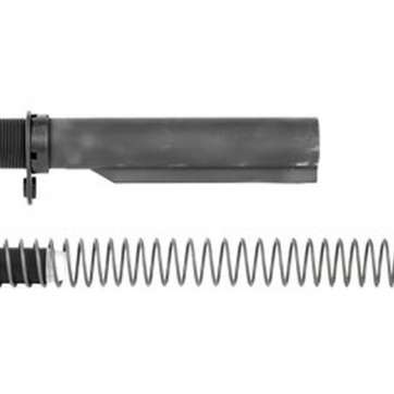 CMC Triggers AR-15 Carbine Mil-Spec Buffer Kit 6-Position Black Hardcoat Anodized 7075 T6 Aluminum CMC Triggers